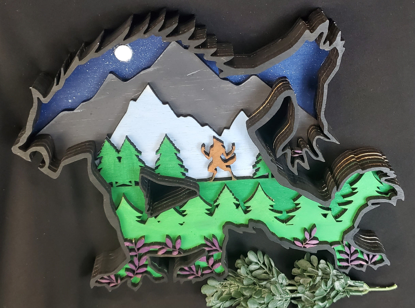 Mythical Creatures Layered Wood Art Collection