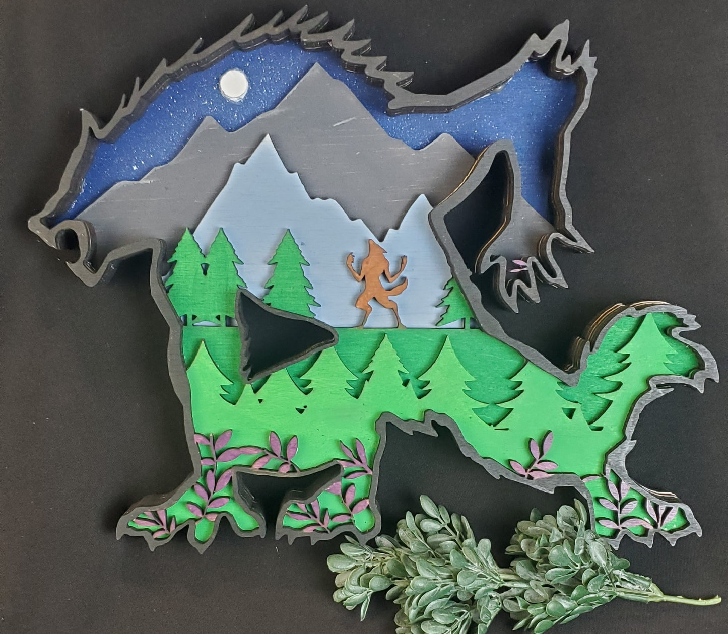 Mythical Creatures Layered Wood Art Collection